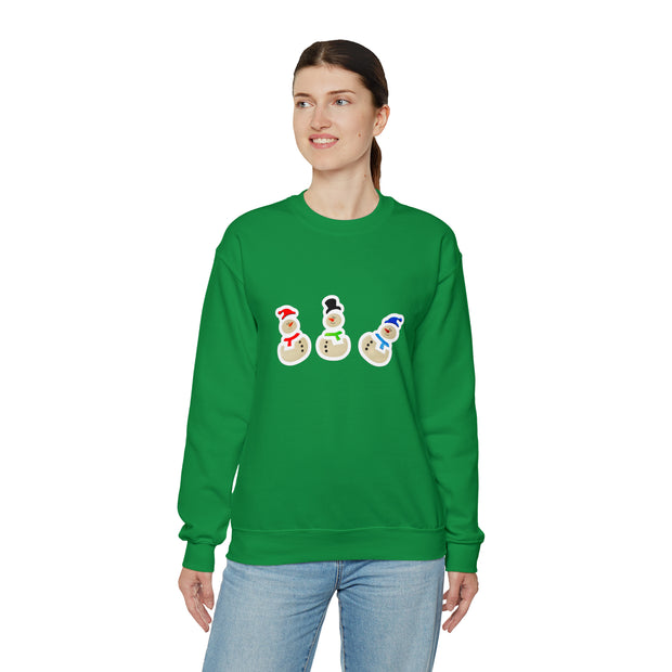 Snowmen Unisex Heavy Blend™ Crewneck Sweatshirt