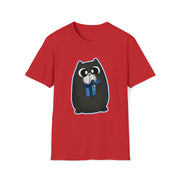 Christmas cat Unisex Softstyle T-Shirt