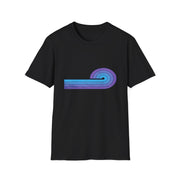 Semicircle Stripes Unisex Softstyle T-Shirt