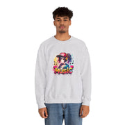 Graffiti Anime Girls Unisex Heavy Blend™ Crewneck Sweatshirt
