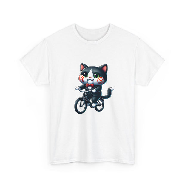 Horror Movie Cats Unisex Heavy Cotton Tee