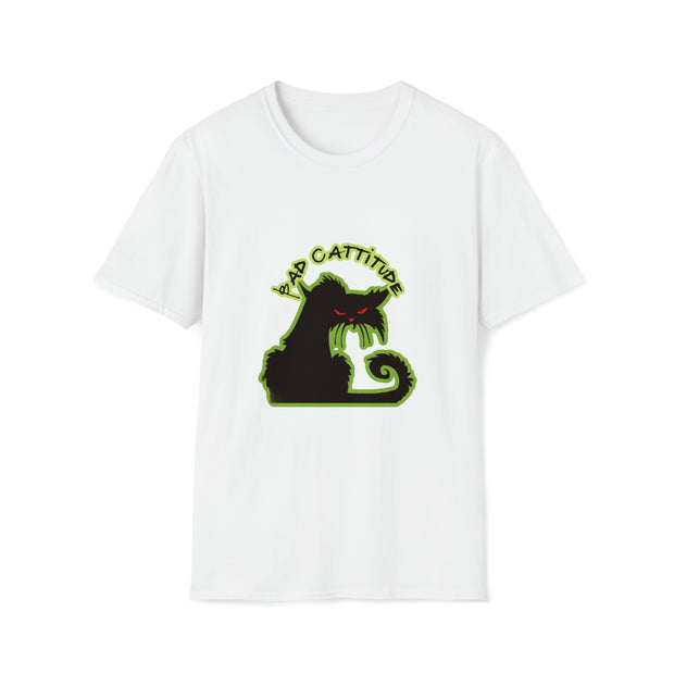 Bad Cattitude Unisex Softstyle T-Shirt