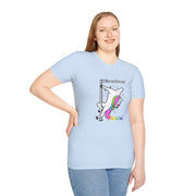 Unicorn Wine Unisex Softstyle T-Shirt