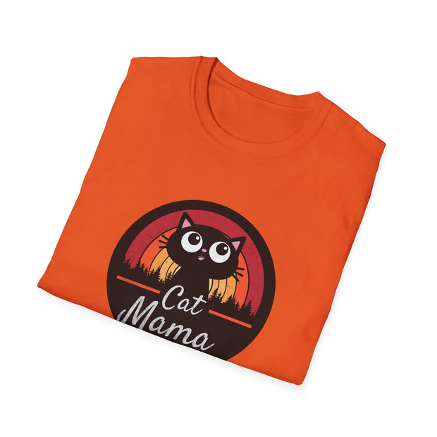 Cat Mama Unisex Softstyle T-Shirt