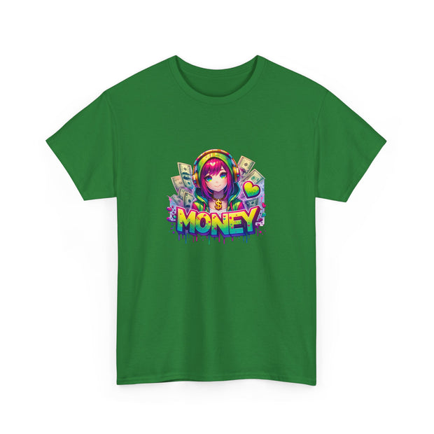 Graffiti Anime Girls Unisex Heavy Cotton Tee