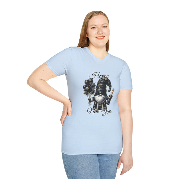 Gnome New Year Unisex Softstyle T-Shirt