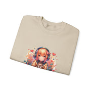Graffiti Anime Girls Unisex Heavy Blend™ Crewneck Sweatshirt