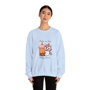 Unicorn Boba Unisex Heavy Blend™ Crewneck Sweatshirt