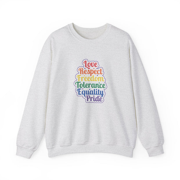 Love Respect Freedom Unisex Heavy Blend™ Crewneck Sweatshirt