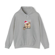 Christmas cat Unisex Heavy Blend™ Hooded Sweatshirt