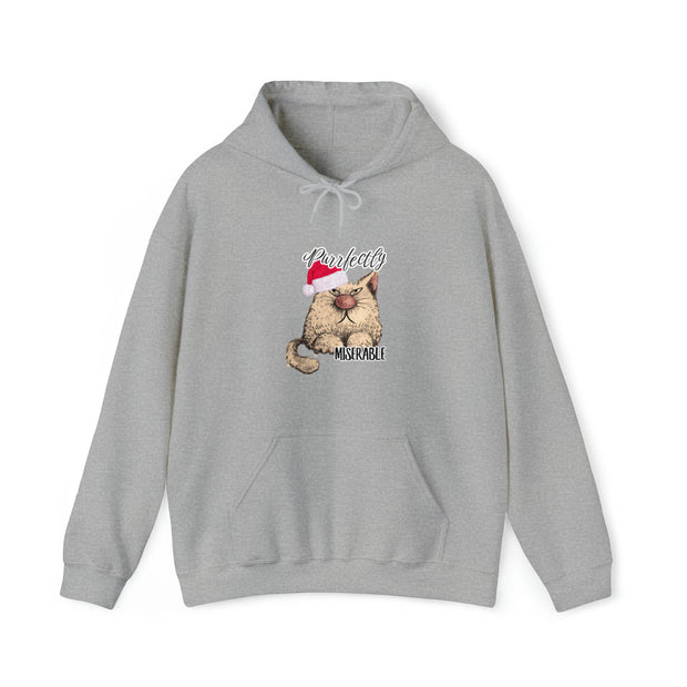 Christmas cat Unisex Heavy Blend™ Hooded Sweatshirt