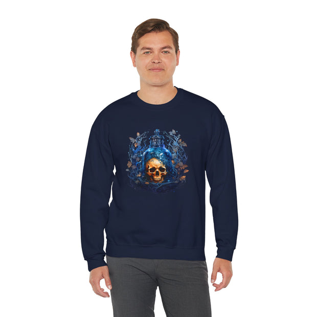 Bottled Skull Unisex Heavy Blend™ Crewneck Sweatshirt