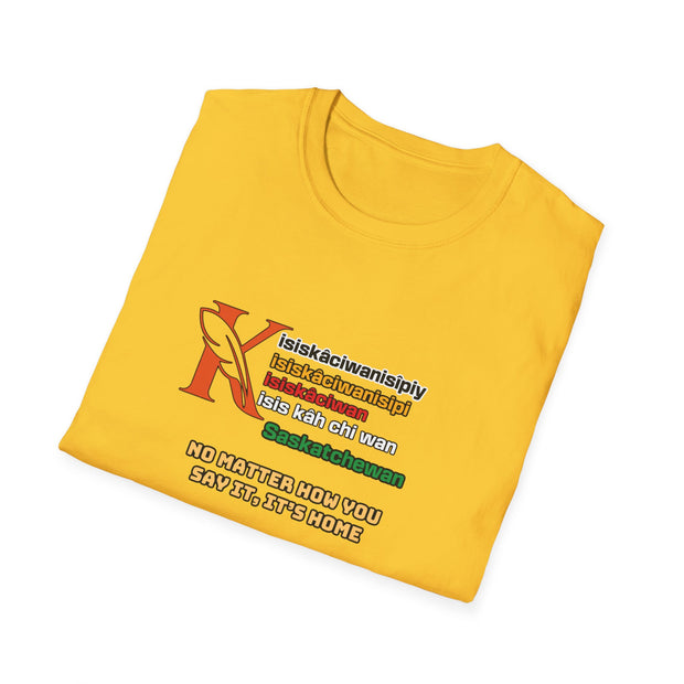 Cree Saskatchewan Unisex Softstyle T-Shirt