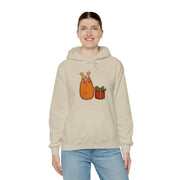 Christmas cat Unisex Heavy Blend™ Hooded Sweatshirt