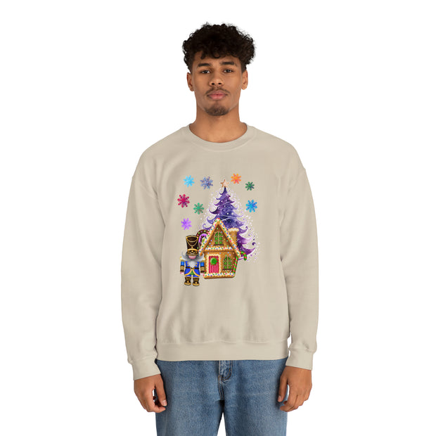 Gnome Nutcracker Unisex Heavy Blend™ Crewneck Sweatshirt