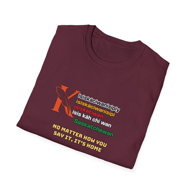 Cree Saskatchewan Unisex Softstyle T-Shirt