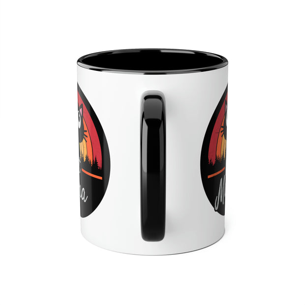 Cat Mama Accent Mugs, 11oz