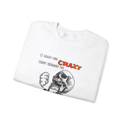 Crazy Skull Unisex Heavy Blend™ Crewneck Sweatshirt