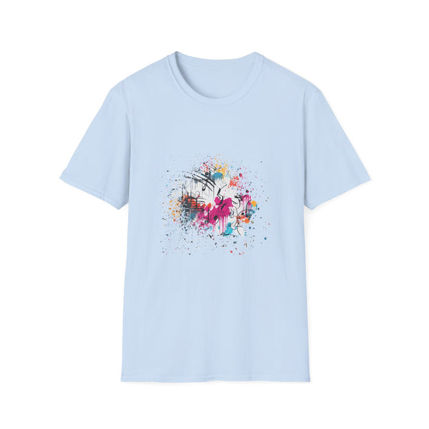 Musical Splash Unisex Softstyle T-Shirt