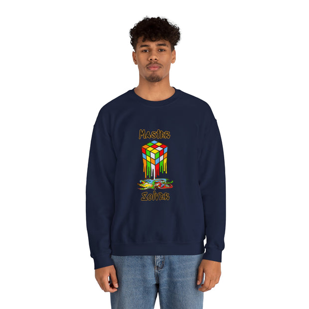 Rubik Cube Unisex Heavy Blend™ Crewneck Sweatshirt