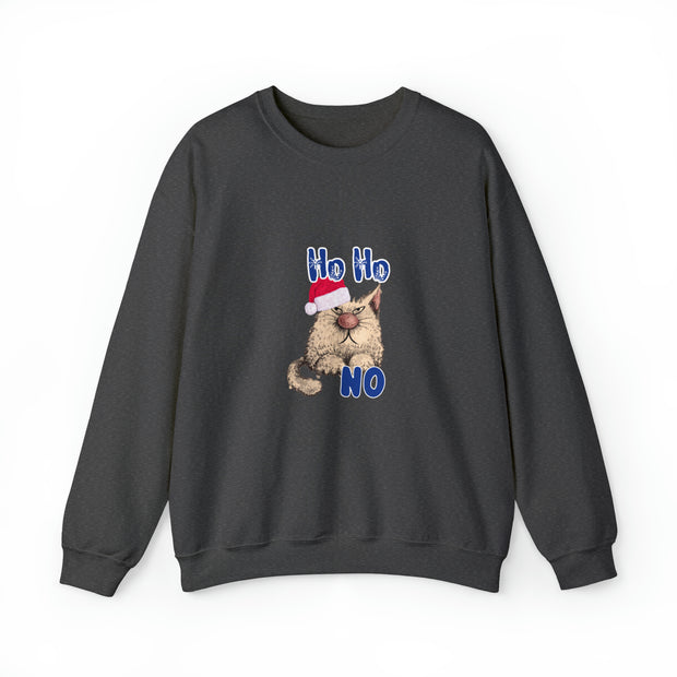 Christmas cat Unisex Heavy Blend™ Crewneck Sweatshirt