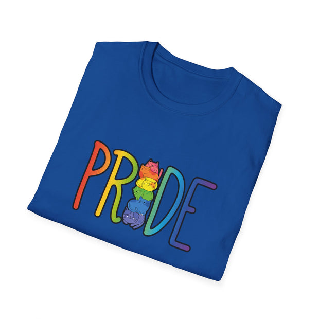 Cat Pride Tower Unisex Softstyle T-Shirt