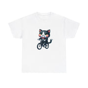 Horror Movie Cats Unisex Heavy Cotton Tee