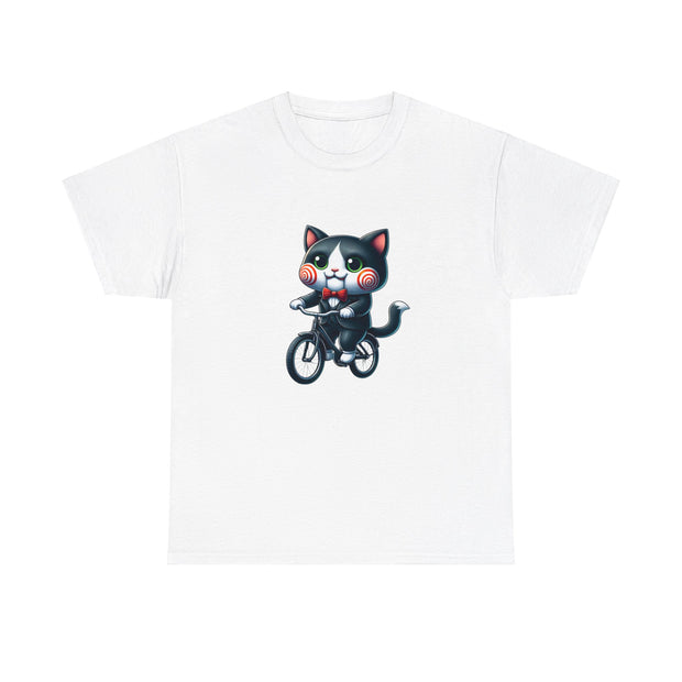 Horror Movie Cats Unisex Heavy Cotton Tee