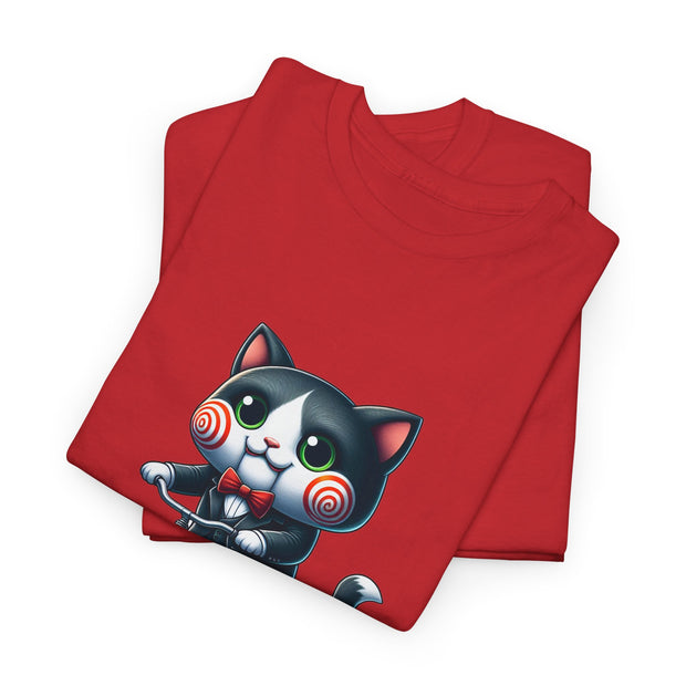 Horror Movie Cats Unisex Heavy Cotton Tee