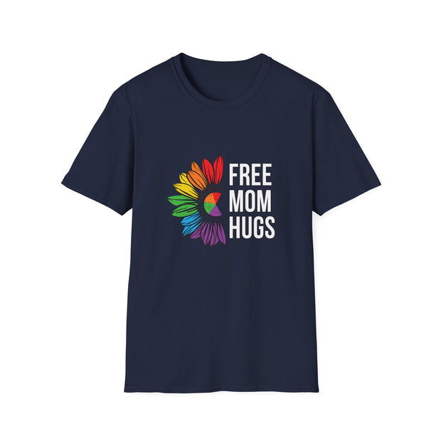 Pride Mom Hugs Unisex Softstyle T-Shirt