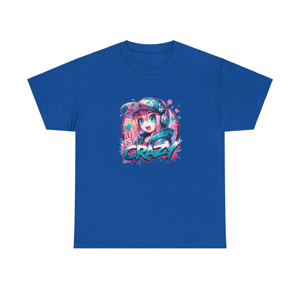 Graffiti Anime Girls Unisex Heavy Cotton Tee