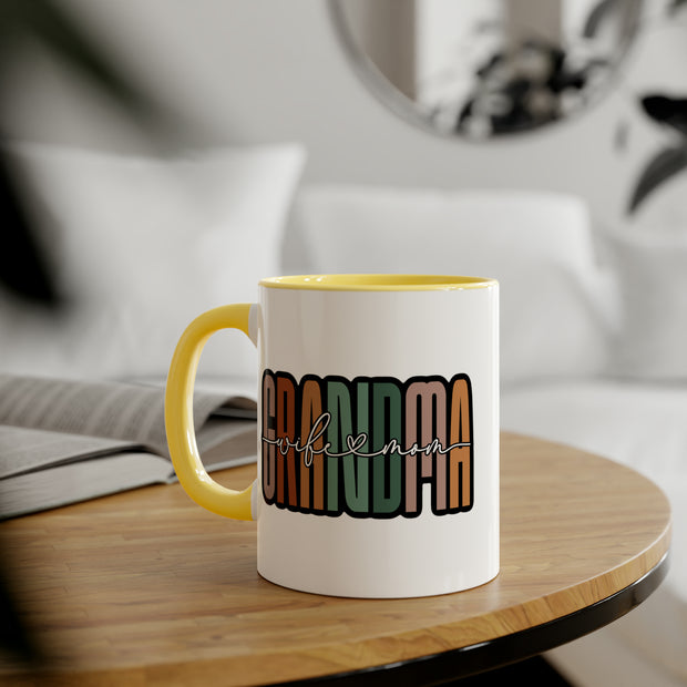 Grandma Accent Mugs, 11oz