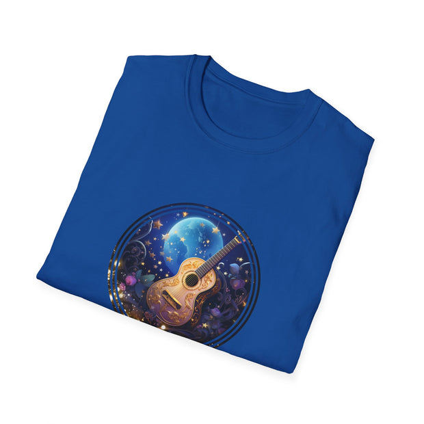 Moonlight Guitar Unisex Softstyle T-Shirt