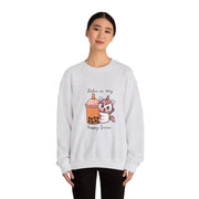 Unicorn Boba Unisex Heavy Blend™ Crewneck Sweatshirt