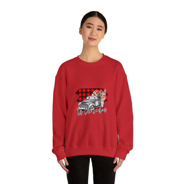 Christmas truck Unisex Heavy Blend™ Crewneck Sweatshirt
