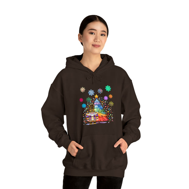 Gnome Nutcracker Unisex Heavy Blend™ Hooded Sweatshirt