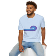 Semicircle Stripes Unisex Softstyle T-Shirt