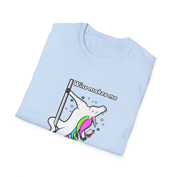 Unicorn Wine Unisex Softstyle T-Shirt