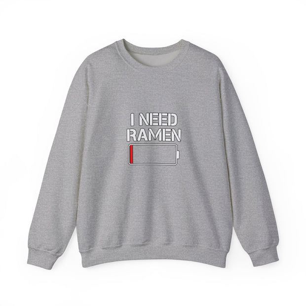 I Need Ramen Unisex Heavy Blend™ Crewneck Sweatshirt