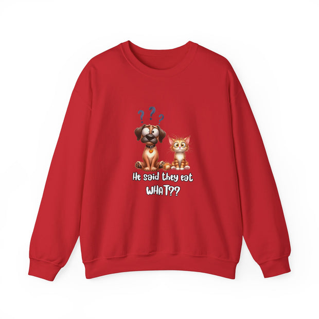 They Eat What Unisex Heavy Blend™ Crewneck Sweatshirt