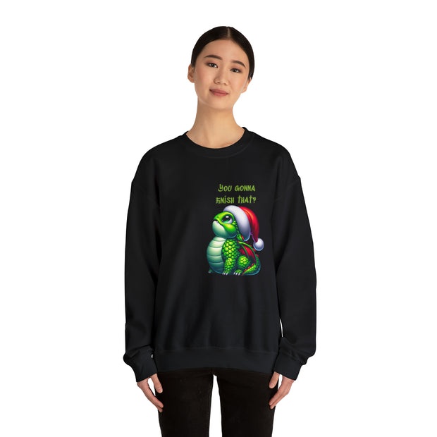 Christmas dragon Unisex Heavy Blend™ Crewneck Sweatshirt