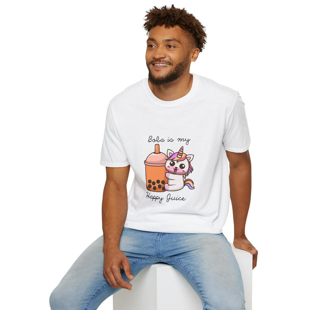 Unicorn Boba Unisex Softstyle T-Shirt