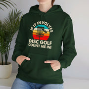 If it Involves Disc Golf Unisex Heavy Blend™ Hooded Sweatshirt