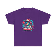Graffiti Anime Girls Unisex Heavy Cotton Tee