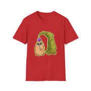 Christmas cat Unisex Softstyle T-Shirt