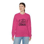 Coffee and Chaos Unisex Heavy Blend™ Crewneck Sweatshirt