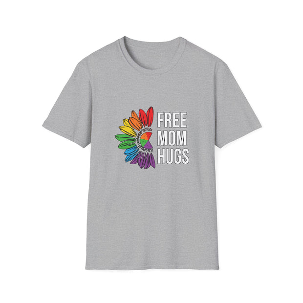 Pride Mom Hugs Unisex Softstyle T-Shirt