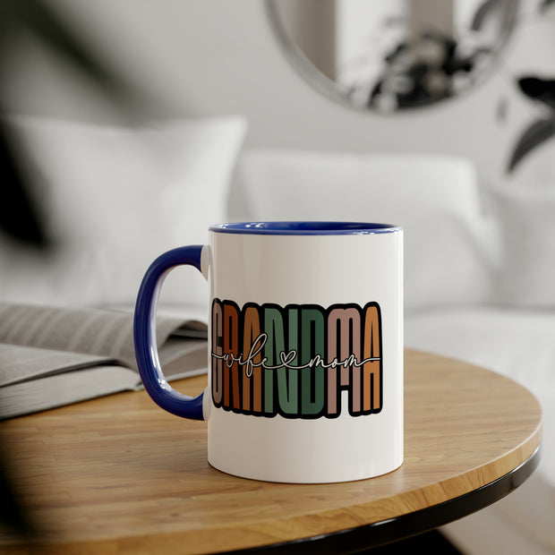 Grandma Accent Mugs, 11oz