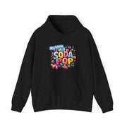 My Little Soda Pop Hooded Sweatshirt, Trendy Unisex Pullover, Fun Gift for Teens, Casual Wear, Comfortable Street Style