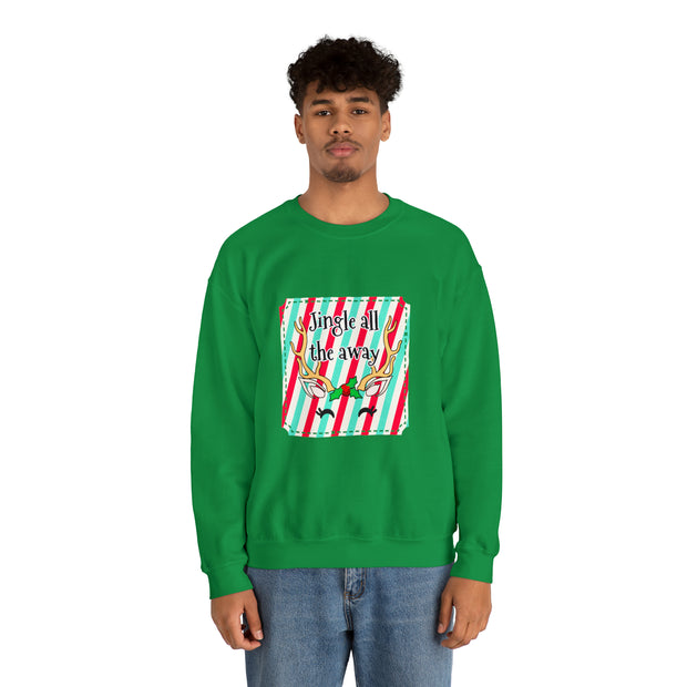 Reindeer Unisex Heavy Blend™ Crewneck Sweatshirt